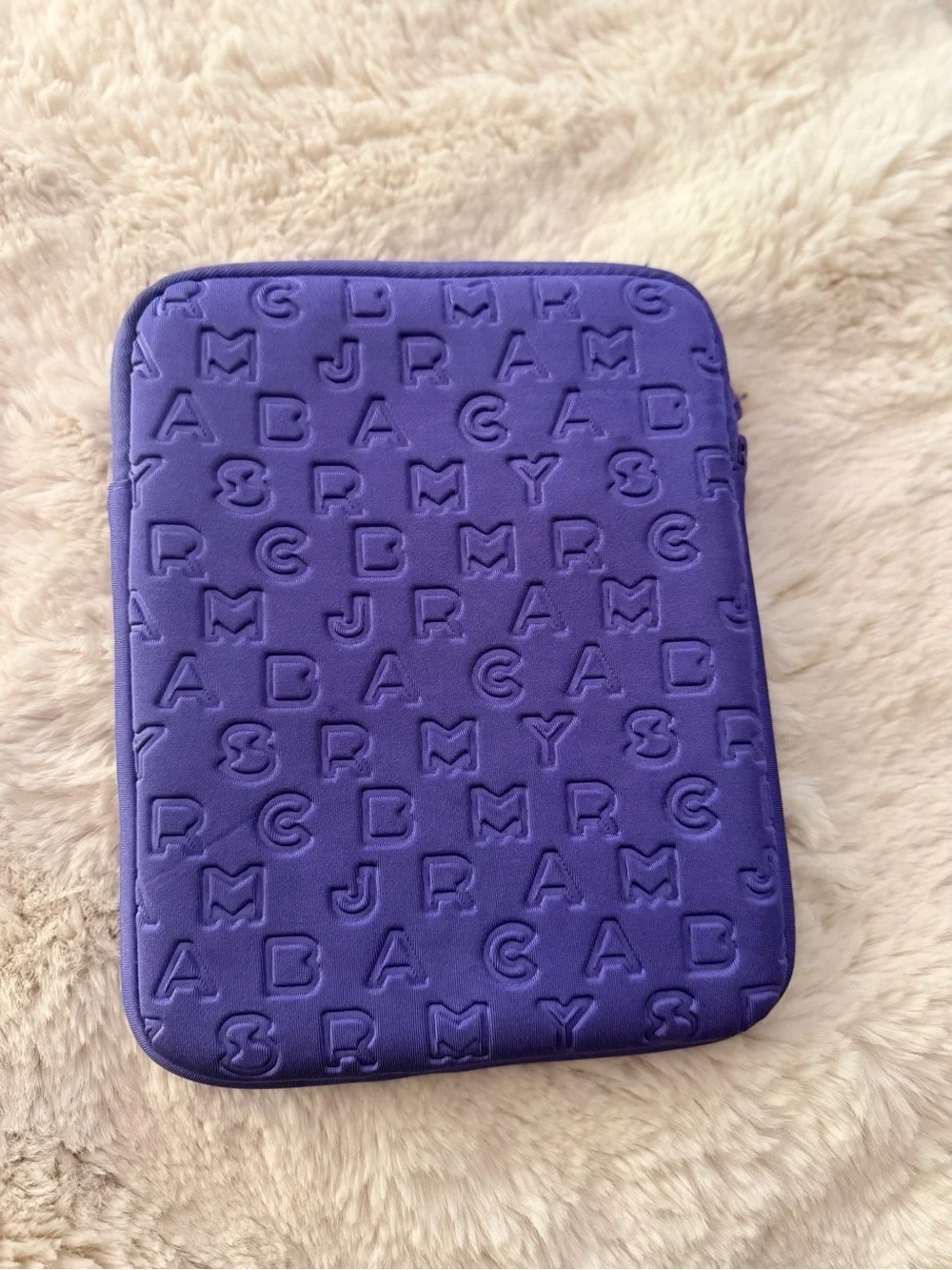Marc by Marc Jacobs Violet Embossed Tablet Sleeve